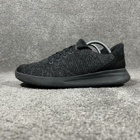 Kizik Lima Knit Mens Size 10.5 Heathered Black Handsfree Running Shoes Used main image 9